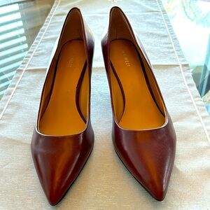 Nine West New Burgundy pumps.  Size 11